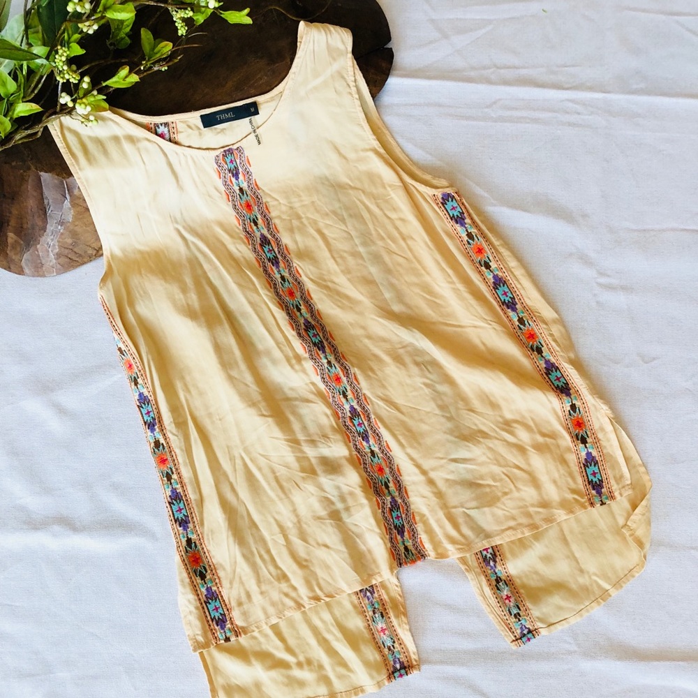 THML Top with Split Back opening